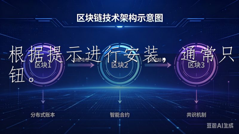 根据提示进行安装，通常只需点击“下一步”和“安装”几个按钮。