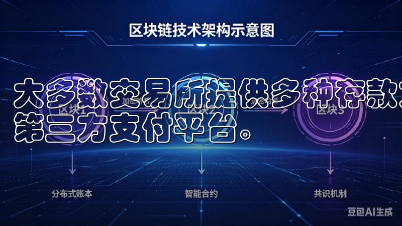 大多数交易所提供多种存款方式，包括银行转账、信用卡、甚至第三方支付平台。